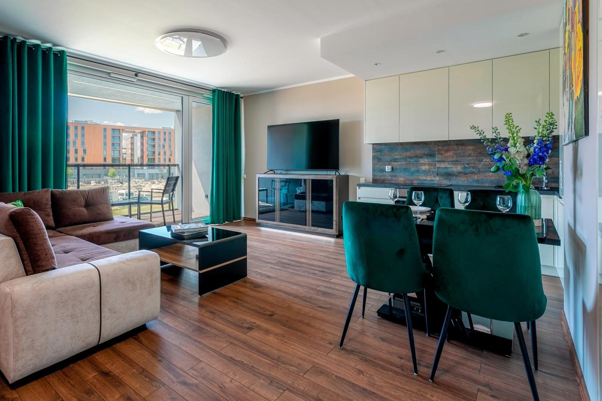 Blue Mandarin - Chlebova Apartments Gdansk Exterior photo